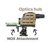 Picture of Nox Optic Extension For Kdg Optics Hub Picatinny Black