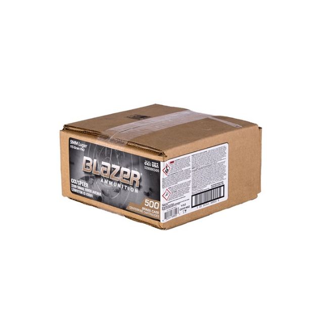 Picture of Blazer 9Mm Luger 115Gr Full Metal Jacket 500 Case