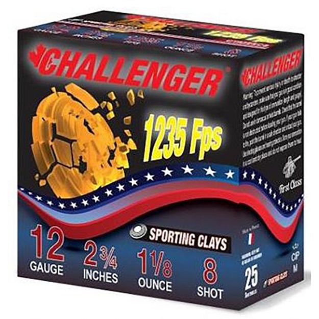 Picture of Sporting Clay 12 Ga 2-3/4'' 1-1/8Oz #8 Shot 1235 Fps 250/Case