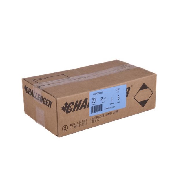 Picture of Long Bird 20 Gauge 2-3/4'' 1Oz #6 Shot 1250 Fps 250/Case