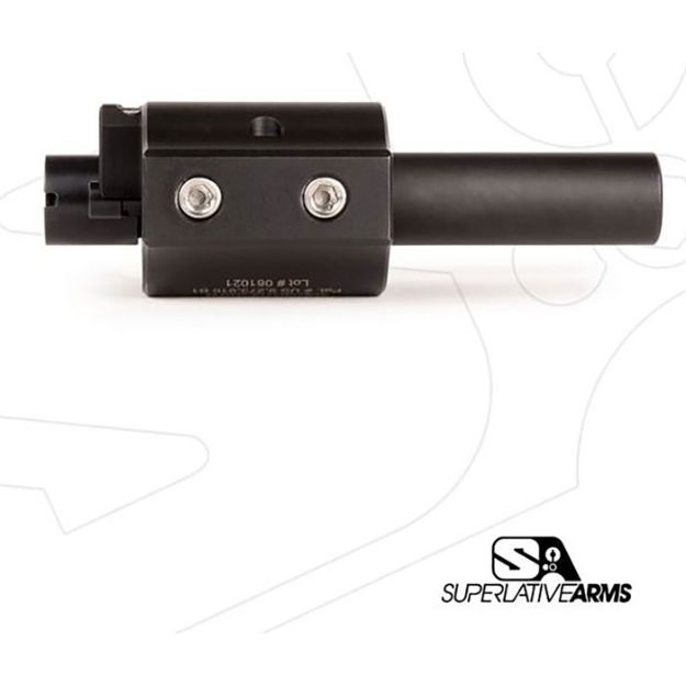 Picture of Ar-15 Adj Piston System W/Solid .625'' Gas Block Carbine Rh