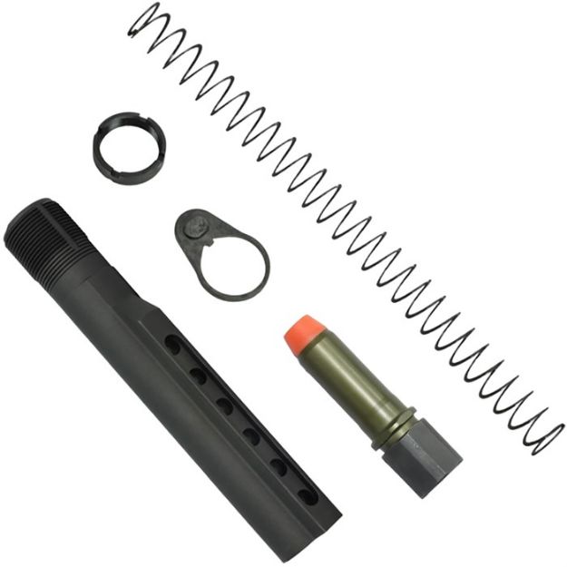 Picture of K-Spec Ar-15 H3 Buffer Tube Kit W/5.5Oz Buffer Black