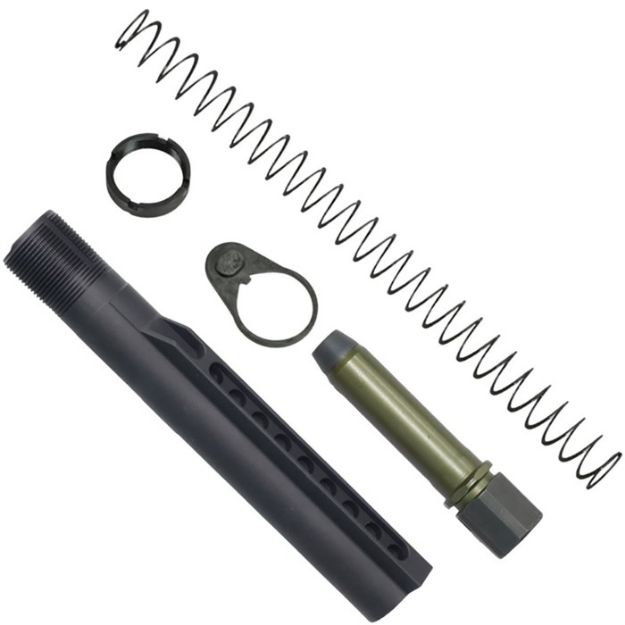 Picture of Kspec Ar15 A5-Length H1 Buffer Tube Kit W/4.7Oz Buffer Black