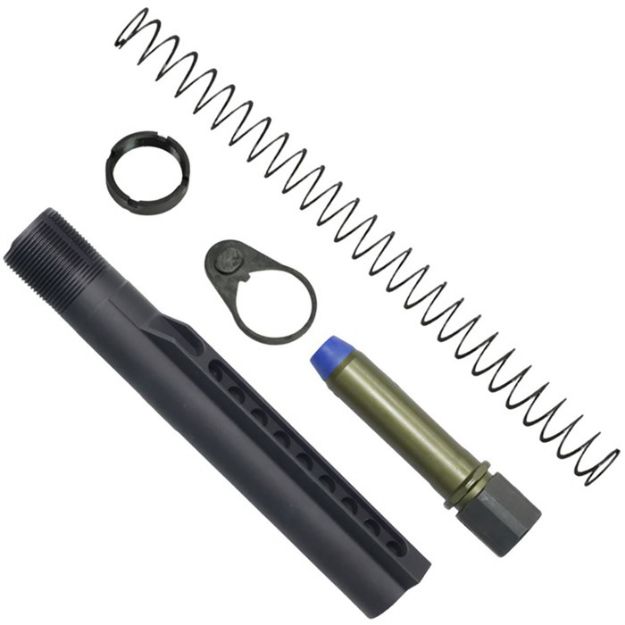 Picture of Kspec Ar15 A5-Length H2 Buffer Tube Kit W/5.6Oz Buffer Black