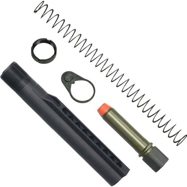 Picture of Kspec Ar15 A5-Length H3 Buffer Tube Kit W/6.5Oz Buffer Black