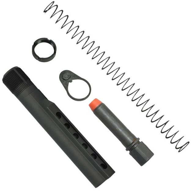 Picture of K-Spec Ar-15 Pcc Carbine Buffer Tube Kit W/7.8 Oz Buffer Blk
