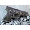 Picture of Glock 19 Gen5 Mos 9Mm Distressed Fde/Old Glory 3-15Rd Mags