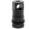 Picture of Spb Muzzle Brake 0.375 Sr25 Threads Square Shoulder Black