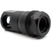 Picture of Spb Muzzle Brake 0.375 Sr25 Threads Square Shoulder Black