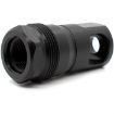 Picture of Spb Muzzle Brake 0.375 Sr25 Threads Square Shoulder Black