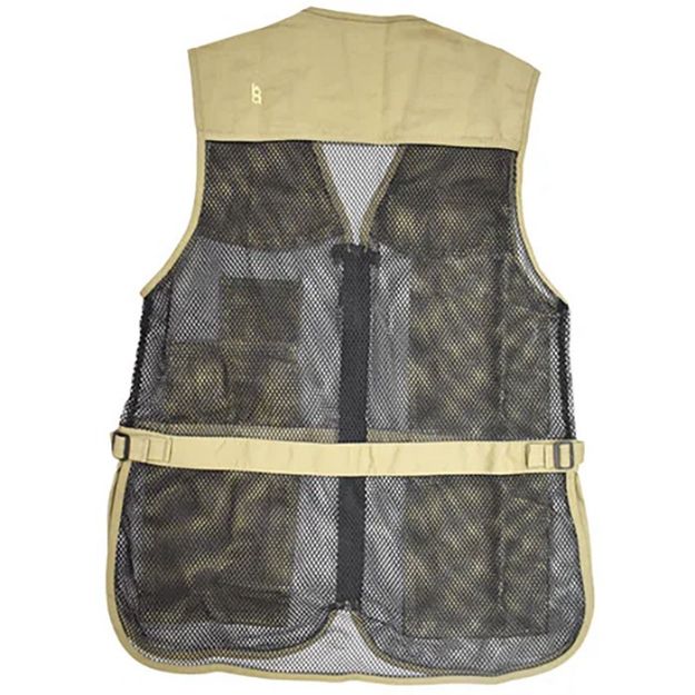 Picture of Full Mesh Shooting Vest Khaki Rh L