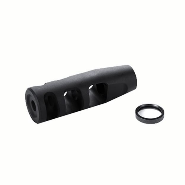 Picture of 3-Port Compensator 22 Caliber 1/2-28 Steel Black