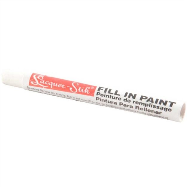 Picture of White Lacquer Stik Color Fill In Paint Stick