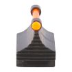 Picture of .450'' Fiber Optic Glow 45-Mr Front Sight Steel Orange