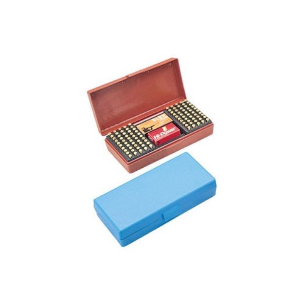 Picture of Flip Top Rimfire Ammo Box 22Lr/17 Hmr 200 Round Blue