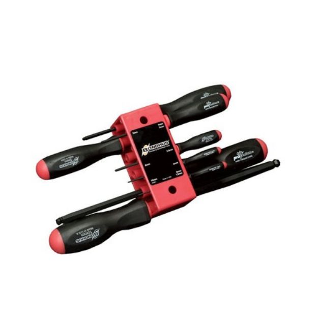 Picture of Bondhus 6-Piece Metric Hex Screwdriver Set - 1.5Mm-5Mm