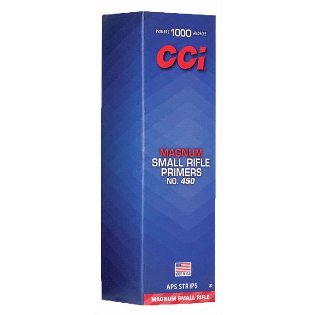Picture of #450 Small Rifle Magnum Primers 1,000/Box