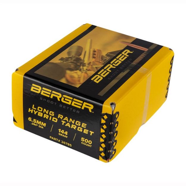 Picture of 6.5Mm (0.264'') 144Gr Long Range Hybrid Target 500/Box
