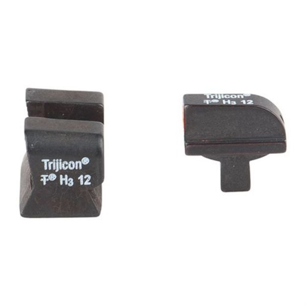 Picture of 1911 Colt Cut Hd Night Sight Set Orange Front Outline