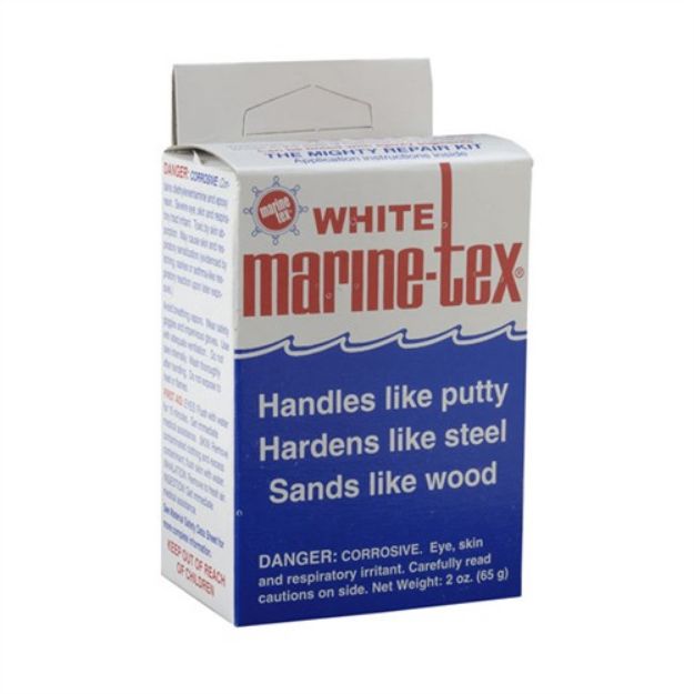 Picture of White Marine-Tex, 2.0 Oz