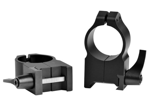 Picture of 1'' Extra High (0.65'') Qd Rings Black