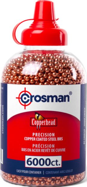 Picture of Crosman Copper Coated Bb's- Case Of 6-Packs Of 6000 Each