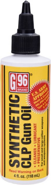 Picture of G96 Case Lot Of 12 Synthetic Clp Gun Oil 4Oz Bottle