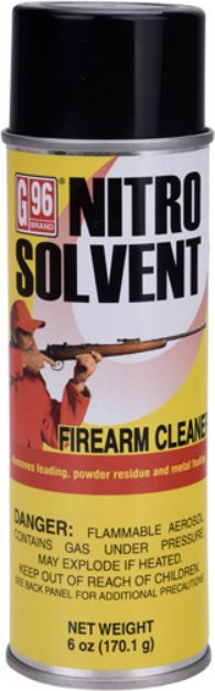 Picture of G96 Nitro Solvent 6Oz. Aerosol Skeet & Trap Shooters