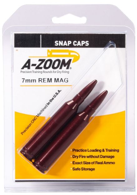 Picture of A-Zoom Metal Snap Cap 7Mm Rem Magnum 2-Pack