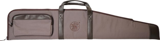 Picture of S&W Gun Case 44" 600D W/Zipper Side Pouch Brown