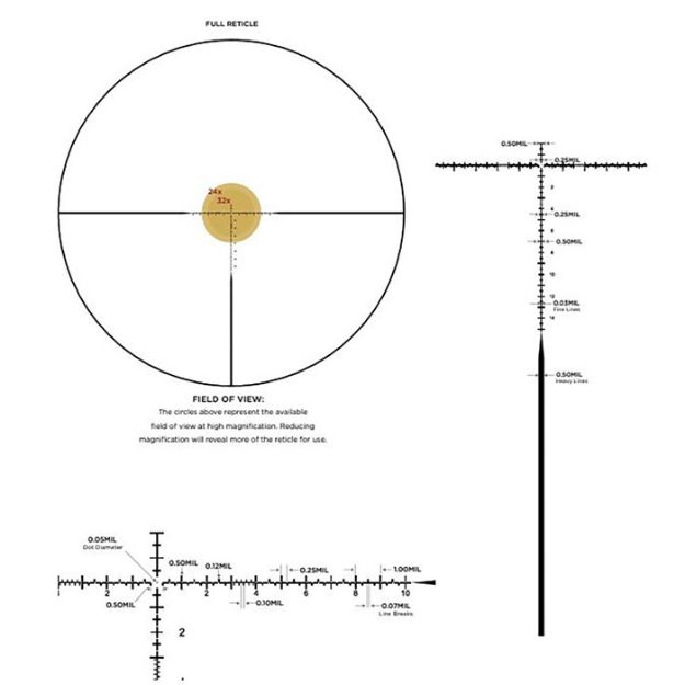 Picture of Mark 4Hd 6-24X52 Sf Pr3-Mil