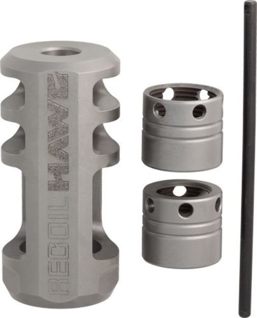 Picture of Browning Recoil Hawg Muzzle Brake Silver Collars & Tool