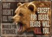 Picture of Rivers Edge Sign 12"X17" "What Doesn't Kill You"