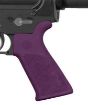 Picture of Hogue Ar-15 Beavertail Grip No Finger Grooves Purple