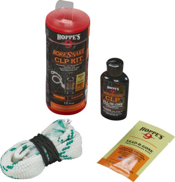 Picture of Hoppes Boresnake Cleaning Kit Combo W/Clp 12Ga Shotgun