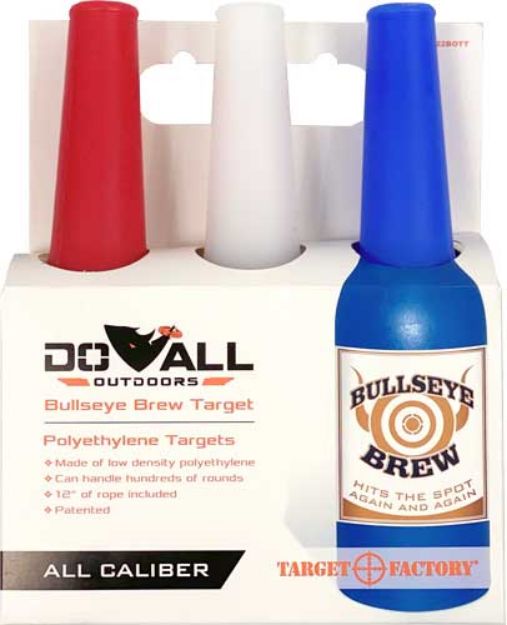 Picture of Do-All Target Factory Bottles W/Cord 3Pk Red/White/Blue