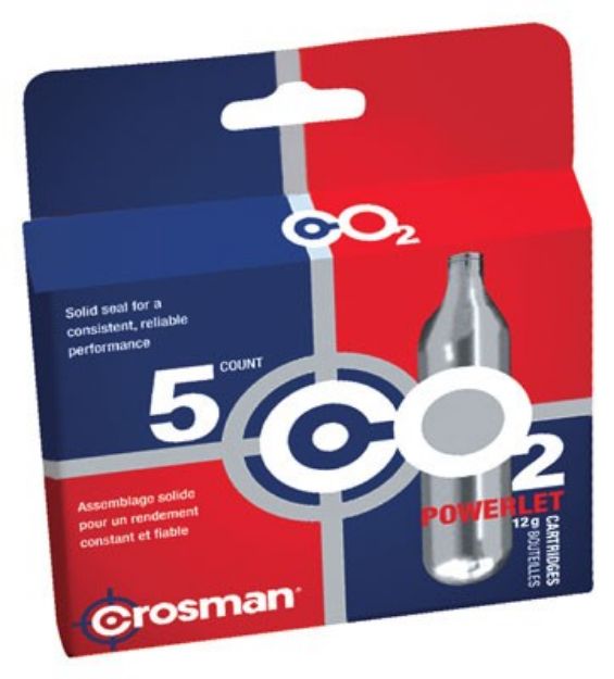 Picture of Crosman Co2 Powerlets Case Lot 12 Boxes Of 5 Each