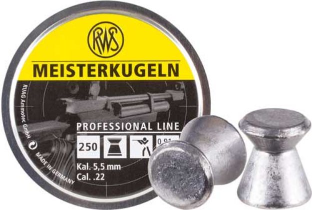 Picture of Rws Pellets 22 Meisterkugeln 14 Grains Pro-Line 250-Pack