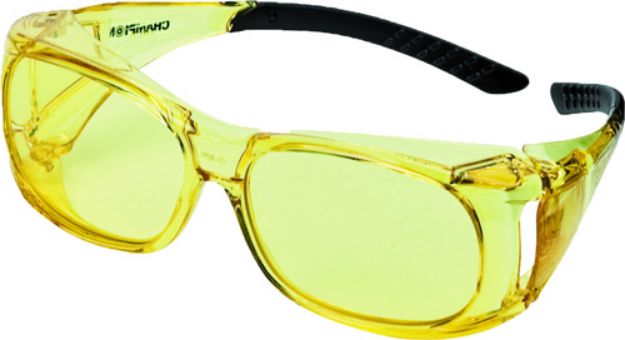 Picture of Champion Over Specs Ballistic Shooting Glasses Amber<