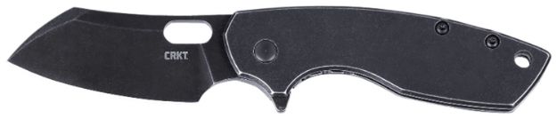 Picture of Crkt Pilar Large 2.67" Plain Edge Folding Blade Stonewash