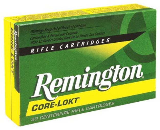 Picture of Remington 375 H&H Mag 270Gr Core-Lokt Jsp 20Rd 10Bx/Cs