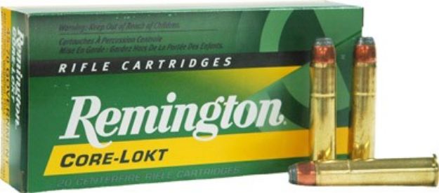 Picture of Remington 45-70 Gov 405Gr Core-Lokt Jsp 20Rd 10Bx/Cs