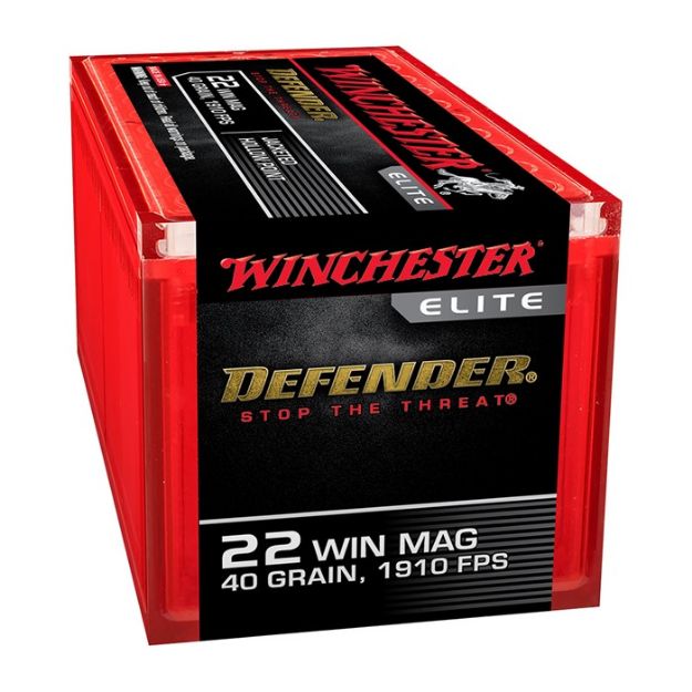 Picture of Winchester Pdxi Defender 22Wmr 45Gr Jhp 1295Fps 50Rd 20Bx/Cs