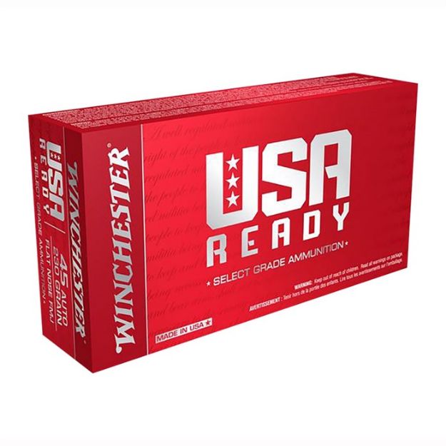 Picture of Winchester Usa Ready 40 Sw 165Gr Fmj-Match 50Rd 10Bx/Cs