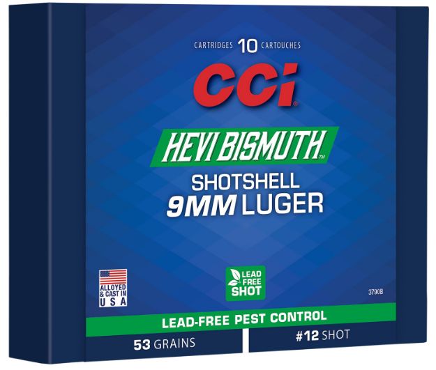 Picture of CCI 9MM BISMUTH SHOTSHELL 10/200