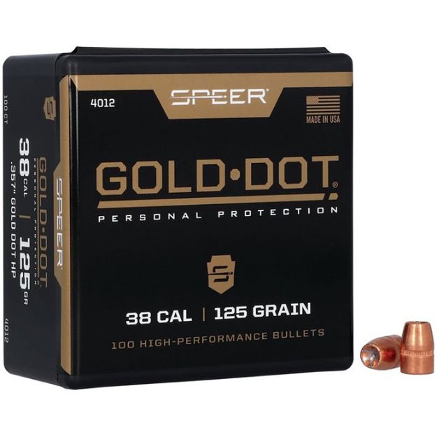 Picture of SPR GOLD DOT .357 125GR HP 100CT