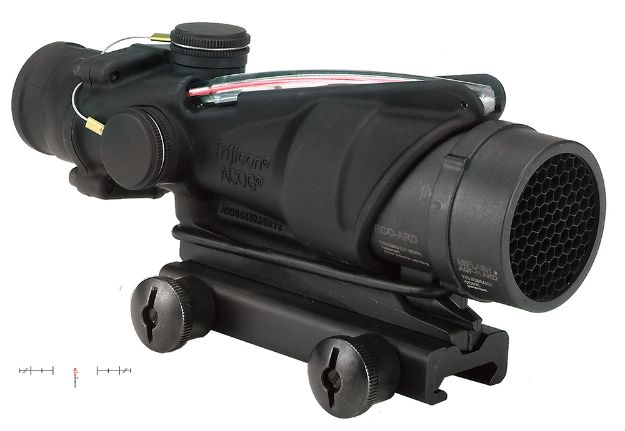 Picture of Acog 4X32 A4 Usmc Rco Chev Red