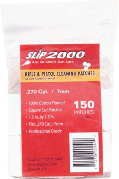 Picture of Slip 2000 Cleaning Patches 1.5" Square .270/7Mm 150-Pack
