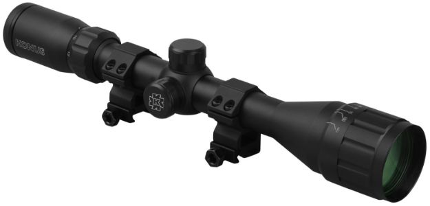 Picture of Konus Scope Fighter 4-12X40 W/Rings Ao Bdc Reticle Black