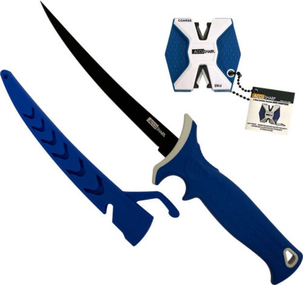 Picture of Accusharp Fillet Knife W/ Two- Step Carbide Sharpener 6.5"